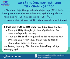 Xử lý trường hợp phát sinh tiền chậm nộp “ảo”