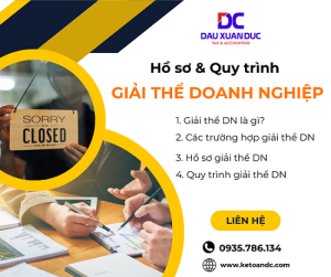 Quy trình, hồ sơ giải thể công ty, doanh nghiệp mới nhất 2024