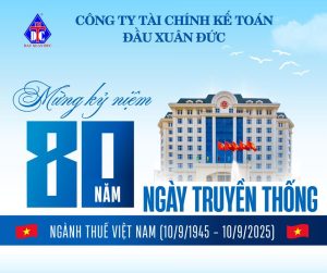 Tự hào 80 năm Ngày truyền thống ngành Thuế Việt Nam (10/9/1945–10/9/2025)